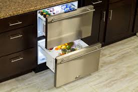 kitchenaid double drawer refrigerator