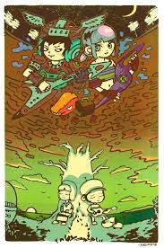 Gitaroo Man Legend Art By Angimoto I Dont Know How There Isnt A Ton Of Gitaroo Man Fanart But Its Really Scarce This Print Captur Art Video Game Art Fan Art