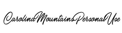 Enter some text in the box below, then click the preview button. Carolina Mountains Personal Use Font Download For Free F