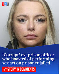 Corrupt' ex-prison officer who boasted of performing sex act