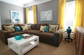Gray Walls Brown Couch Google Search Brown Couch Living Room Brown Living Room Decor Yellow Living Room