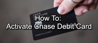 Look for a sticker on your credit card that contains instructions on how to activate your card. How To Activate A Chase Debit Card Methods Contact Numbers