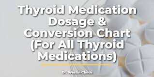 Thyroid Medication Dosage Conversion Chart For All