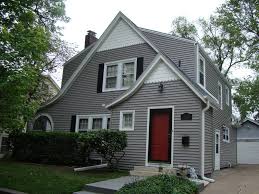 Gray House With Black Shutters Best Ideas With Images Grey Siding House Gray House Exterior House Trim Exterior