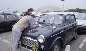 Image result for Imperial Green 1959 Datsun