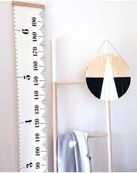 kids growth chart wood fashion kids height growth chart wall