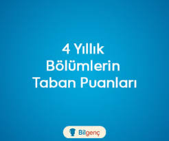 Bunlardan biri iç mimarlık bölümü dediğimiz bölümdür. 4 Yillik Bolumlerin Universite Taban Puanlari 2021 Bilgenc
