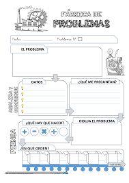 Plantilla Resolucion De Problemas Fabrica Pdf Google Drive Resolucion De Problemas Ejercicios Matematicas Primaria Fichas De Matematicas
