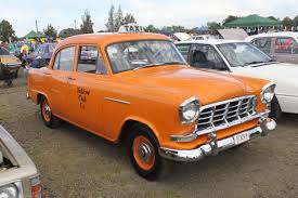 Image result for Taxi Cab Federal Yellow 1956 Taxi