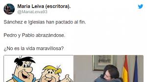 We did not find results for: Memes De La Firma Del Acuerdo De Gobierno Entre Psoe Y Podemos