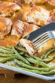 Making easy chicken thighs in peanut sauce: Easy Chicken Thighs In Peanut Sauce With Green Beans