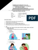 Soal Kelas 2 Tema 2 Sub Tema 4