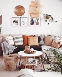 A Mix Of Mid Century Modern Bohemian And Industrial Interior Style Home And Apartment Decor Decoration Id Living Room Designs Boho Living Room Room Decor