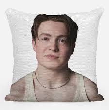Kit Connor Sequin Pillow Cover, Celebrity Sequin Pillowcase, Kit Connor  Flip Sequin Pillow Case, Pillow Cushion &kit Connor Pillow Gift Idea