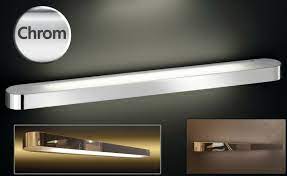Spiegellampen tragen wesentlich zur stimmung im bad bei. Wandlampe Chrom Spiegellampe 70 Cm Lang Badezimmer Lampe Wand Leuchte Up Down Ebay