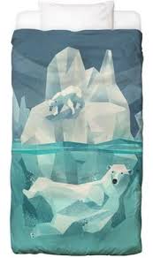 Polar Bear Dieter Braun Kinderbettwasche Kinderbettwasche Bettwasche Kinder Kinder