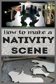 How To Make A Diy Nativity Scene For Your Yard Outdoor Christmas Outdoor Christmas Decorations Christmas Decorations
