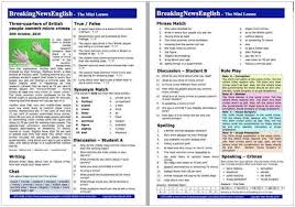 6 attack on the us capitol; Breaking News English 2 Page Mini Lesson Micro Crime Mini Lessons Breaking News English Lesson