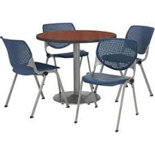 Restaurant Breakroom Tables Global Industrial Solid Wood Dining Set Cafeteria Table Table And Chair Sets