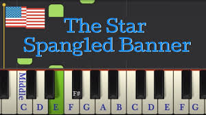 Easy Piano Tutorial The Star Spangled Banner With Free Sheet Music Youtube