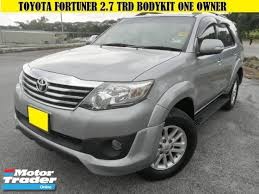 Toyota fortuner 2.7 g 4x2 gas. Rm 75 800 2013 Toyota Fortuner Toyota Fortuner 2 7 Suv 4