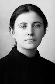 St. Gemma Galgani was an Italian saint who lived in the 1800s-1900s. She  was a mystic, and she had a special relationship with the Passion of Jesus.  She imitated Jesus' Passion in