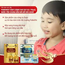 Yến Sào Chưng Đường Phèn Fobenest 42% Tổ Yến