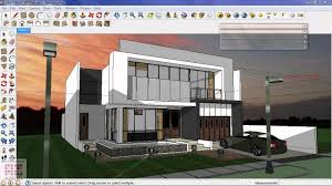 Google Sketchup Tutorial 16 Vray Exterior Night Scene Google Sketchup Google Sketch Night Scene