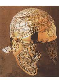 The m1c helmet was a variant of the u.s. Auxiliary Cavalry A Roman Cavalry Helmet For Sale