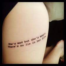 She S Mad But She S Magic There S No Lie In Her Fire Love Love Love My Tattoo Magic Tattoo Love Me Tattoo Tattoos