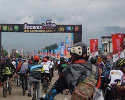 Gambar Gowes Bareng di Garut