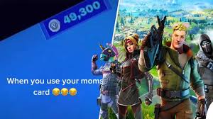 An epic games account is required to play fortnite. Fortnite Player Buys 50 000 V Bucks With Mum S Card