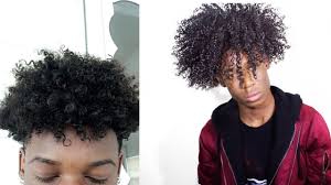 Some like to get hair which grows curly natural and some don't mind using this product that gives the curly effect. Men S 1 Year Natural Hair Growth Journey Youtube