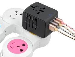 Connect To Over 170 Countries Worldwide With Only One Adapter Fit Different Power Points Around The World Covers More Than 17 Universal Adapter Usb All In One