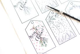 Unlike a lot of folks, i love wrapping christmas presents. Coloring Page Free Printable Christmas Gift Tags Inkstruck Studio