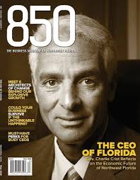 Editorial Portrait Photography of Florida Gov. Charlie Crist