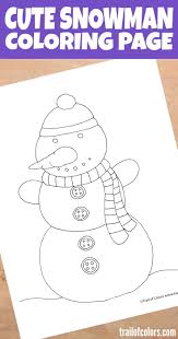 1) if you have javascript enabled you can click the print link in the top half of the page and it will automatically print the coloring page only and ignore the advertising and navigation at the top of the page. Snowman Coloring Page For Your Little Ones Trail Of Colors Free Kids Coloring Pages Snowman Coloring Pages Christmas Art For Kids