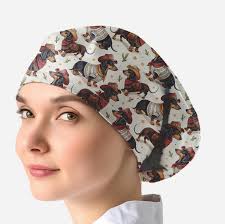 Black Dog Scrub Cap