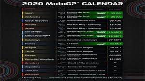 Moto gp 2020 menyisakan 4 seri lagi, secara matematis 10 besar. Update Jadwal Terbaru Motogp 2020 Digelar Kembali Live Streaming Trans7 Mulai 19 Juli 2020 Tribun Pontianak