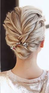 This look is perfect for a fairytale wedding! Updos For Every Hair Type And Length Stunning Updo For Short Hair Itakeyou
