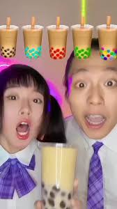 Rainbow Jellies Boba