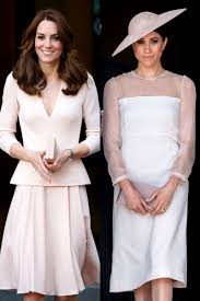 26 Times Kate Middleton And Meghan Markle Dressed Exactly The Same Meghan Markle Dress Meghan Markle Style Kate And Meghan