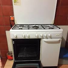 Oven kue ,roti, gas lpg stainless 2 pintu 90x55x70cm lengkap: Kompor Oven Gas Kitchen Appliances Di Carousell