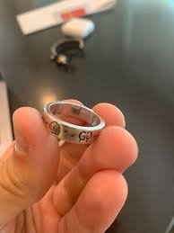 Ad Ebay Link Gucci Ghost Ring Size 22 Us 10 Gucci Ghost Ring Size Rings