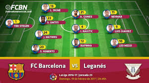 El barça gana más que el atleti en sus duelos directos. Alignments Of The Fc Barcelona Leganes League J23