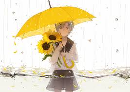 White hair yellow eyes anime girl. Image About Yellow In Anime Boys By Not A Weeb