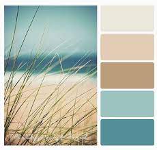 Color Palette Beach Ocean Sea Bunte Hauser Badezimmer Farbideen Bemalte Hauser