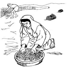 It features the name ruth in block letters and a scripture reference. Ruth Coloring Page Bible Coloring Pages Bible Coloring Coloring Pages