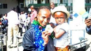 Hellen obiri of kenya, gold, poses during the medal ceremony for the women's 5000 metres during day ten of 17th iaaf world athletics championships. Who Is Hellen Obiri S Husband Know All About Tom Nyaundi Firstsportz