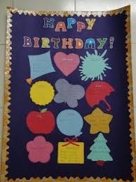 16 My Handmade Cards Birthday Chart For My Classroom School